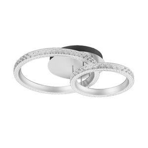 Lámpara de Techo Acrílica Aro Dúo LED de 36 W - Zlumini