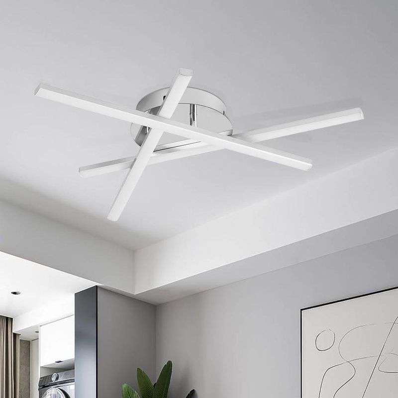 Lámpara de Colgar Acrílica Asymetric LED de 27 W - Zlumini
