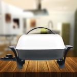 Sartén Eléctrico de Aluminio Fundido Blanco y Negro 1000 W - Presto