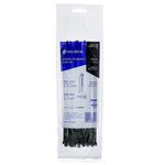 Cincho Estándar De 8 Plg Y 40 Lb Negro 50 Pzas - Volteck