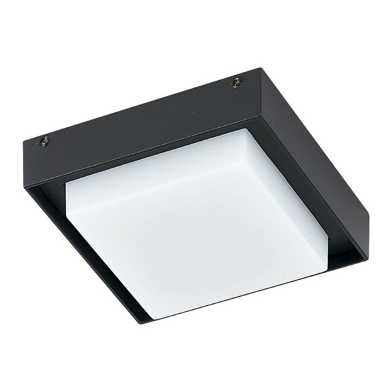 Plafón De Techo Cuadrado Negro Led 15 W - Tecnolite