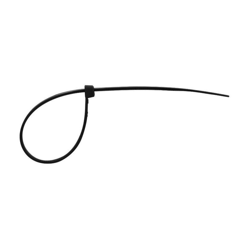 Cincho Estándar De 6 Plg Y 40 Lb Negro 50 Pzas - Volteck