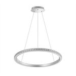 Lámpara de Colgar Acrílica Aro LED de 40 W - Zlumini