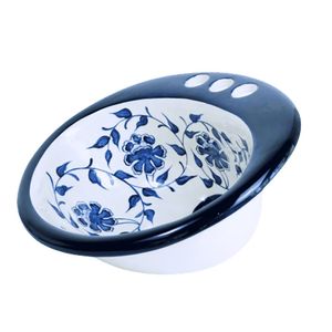 Lavamanos Oval Sink/3 Colección Capuchinas Flores Nativas - Topis