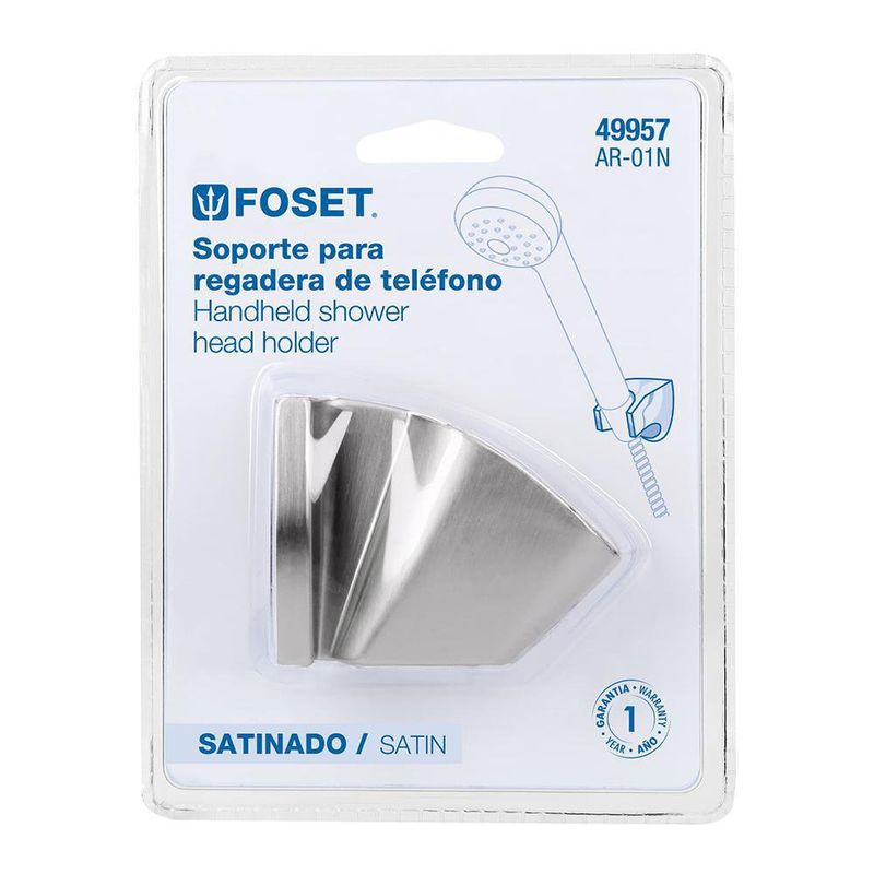 Soporte Satinado para Manguera - Foset