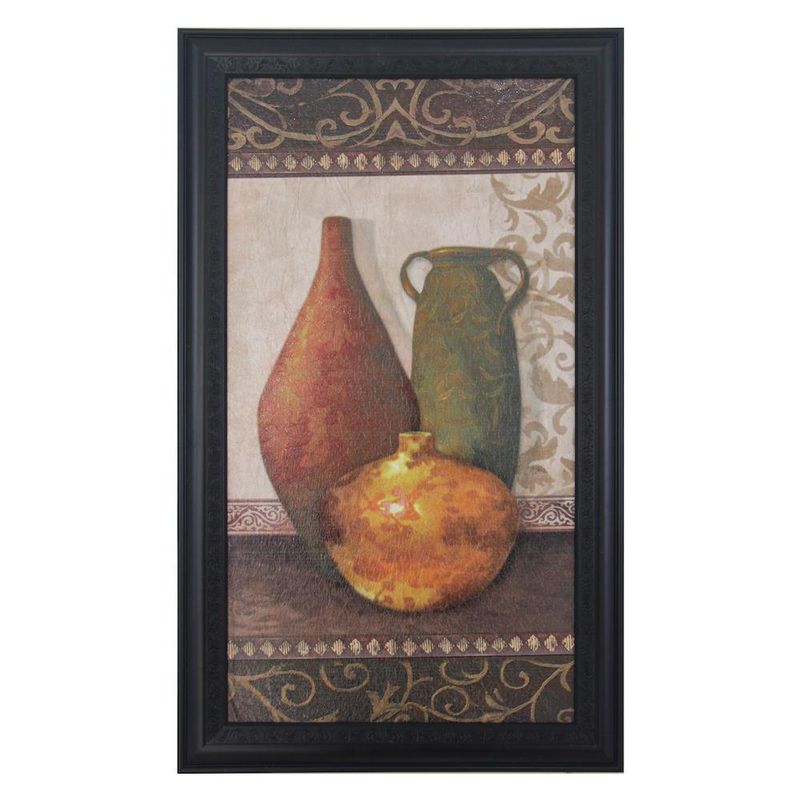 Cuadro Decorativo de 3 Bodegones 51X83 Cm - Viva