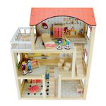 Casa De Madera Para Muñecas - Koala Kids