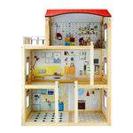 Casa De Madera Para Muñecas - Koala Kids