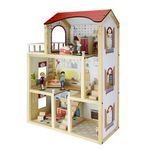 Casa De Madera Para Muñecas - Koala Kids