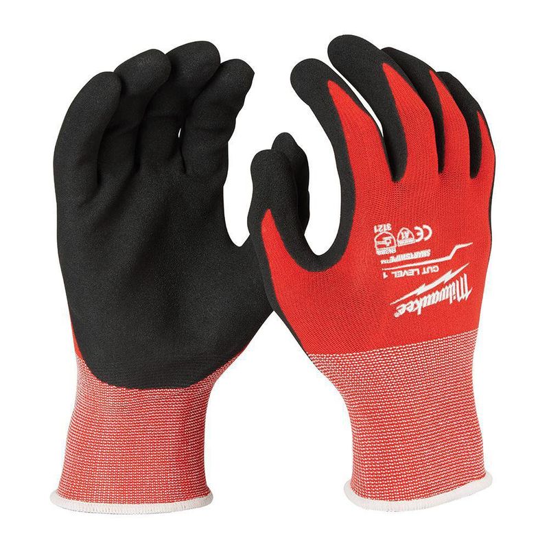 Guantes Anti-corte Uso Industrial Talla XL - Milwaukee Electric
