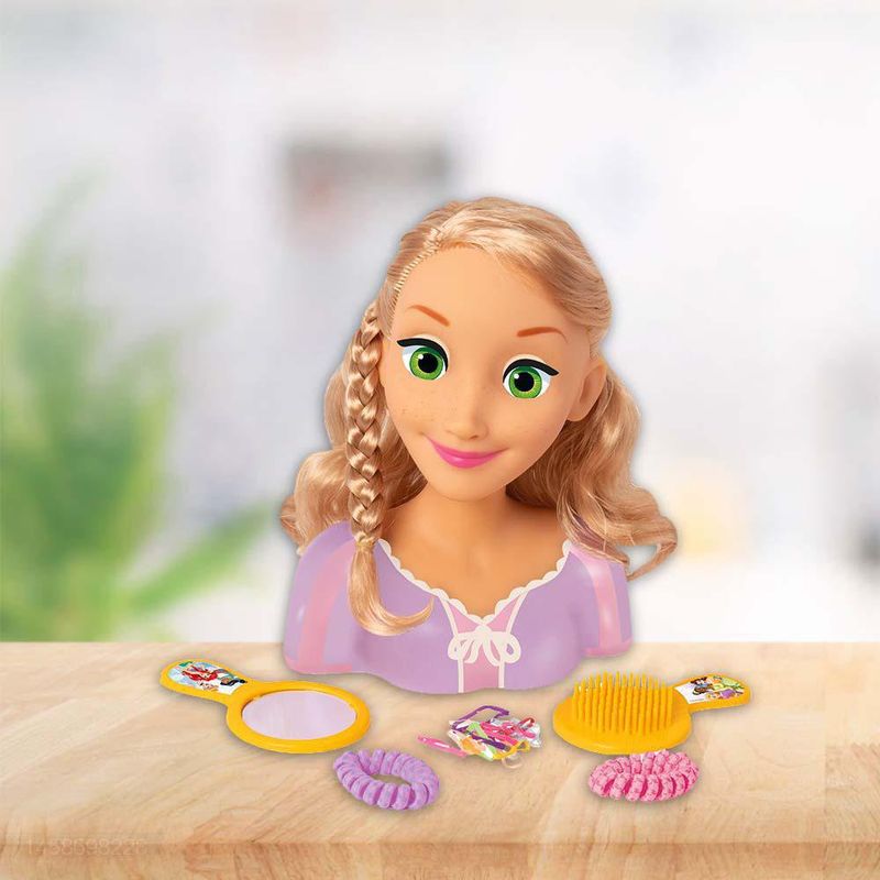 Cabeza de Peinado Rapunzel