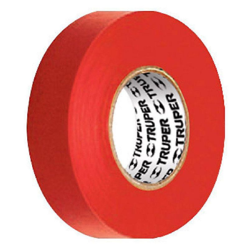 Cinta De Aislar Rojo De 3/4 Plg X 60 Pies - Truper