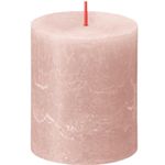 Vela Pillar Rosado 6.8x6.8x8 Cm - Bolsius