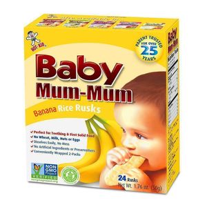 Galleta Baby Mum-Mum Banano.