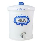 Ecofiltro Cerámico Azul Y Blanco - Ecofiltro
