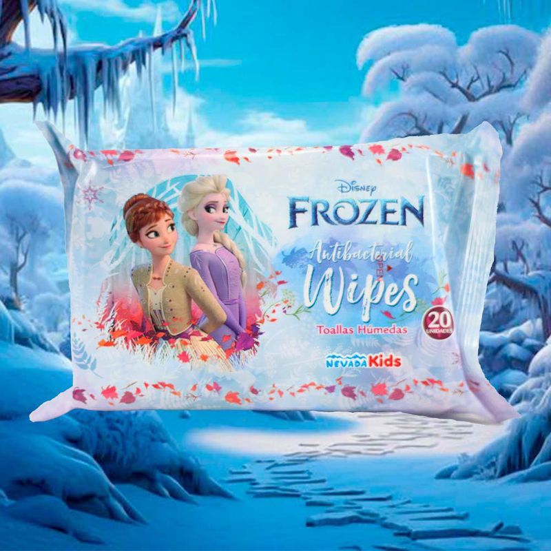 Toallas Húmedas 20 Unidades Frozen - Disney/Nevada Kids