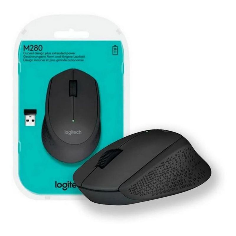 Mouse Inalámbrico Negro M280 - Logitech
