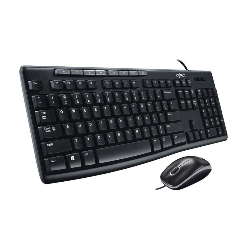 Combo Teclado Y Mouse Mk200 Negro - Logitech