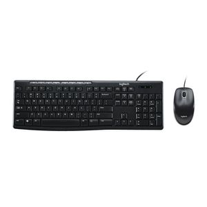 Combo Teclado y Mouse Mk200 Negro