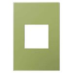Placa Color Niquel Verde 2Mod Adorne - Legrand