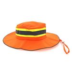Sombrero Naranja Con Cinta Truper