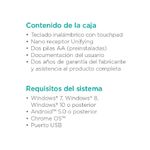 Teclado Inalámbrico Para Smart Tv - Logitech