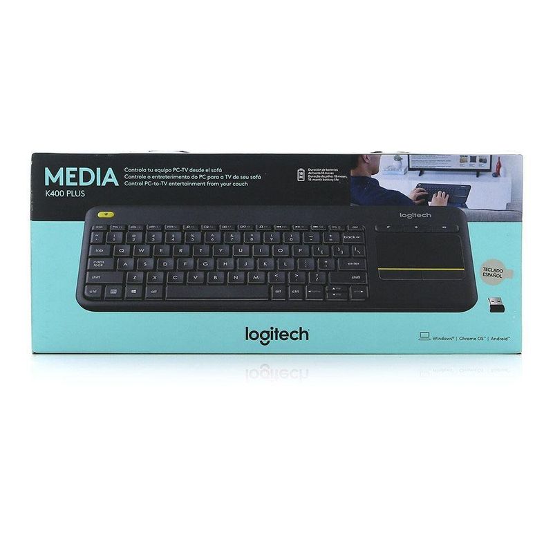 Teclado Inalámbrico Para Smart Tv - Logitech