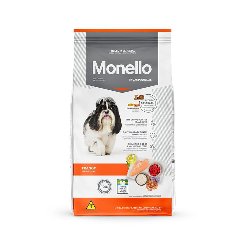 Concentrado Para Perro Razas Pequeñas 15 Kg - Monello