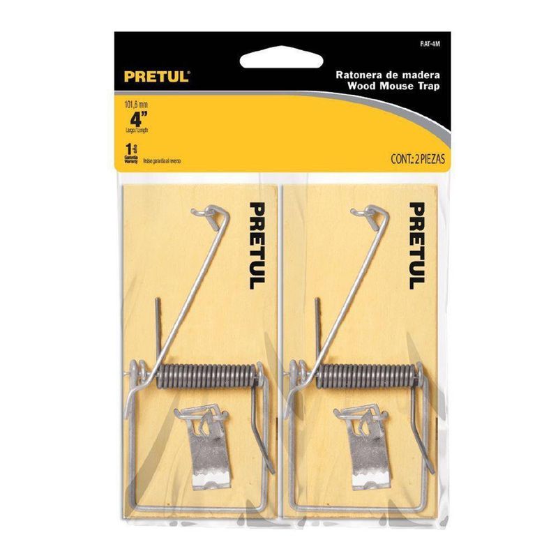 Trampa De Presión Para Roedores - Pretul