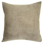 Cojín Relleno Texturizado Estilo Natural Verde Oliva 40 x 40 Cm