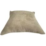 Cojín Relleno Texturizado Estilo Natural Verde Oliva 40 x 40 Cm