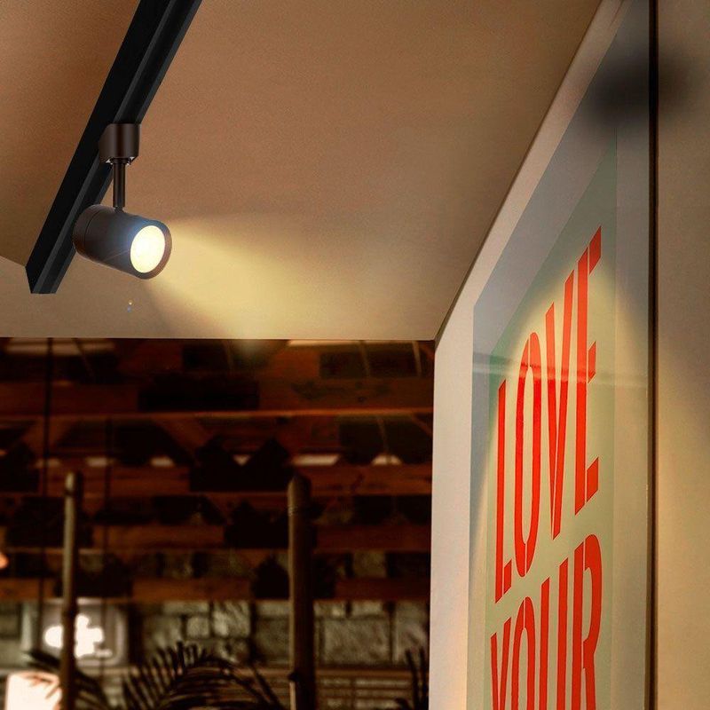 C/P Lámpara Spot Riel Led Negro 7.5W 30 - Tecnolite