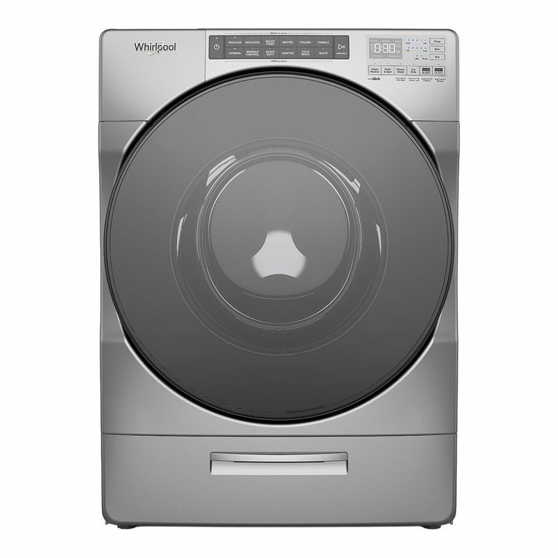 Lavasecadora Eléctrica de Carga Frontal Whirlpool de 20 kg con 37 Ciclos