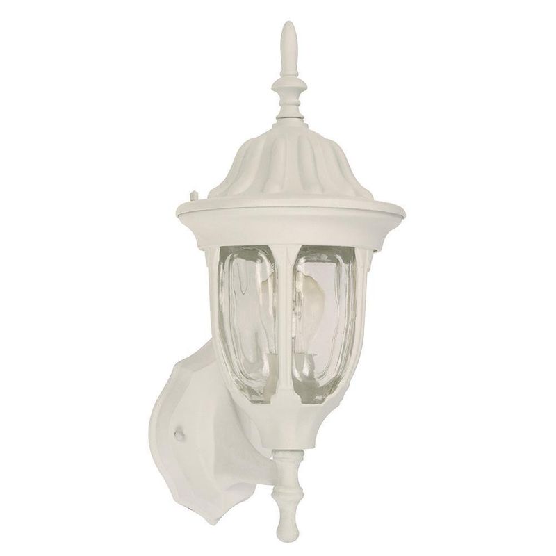 Farol Para Pared Exterior Blanco 1 Luz 60 W - Zlumini