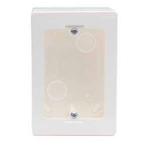 Caja Eléctrica Superficial Rectangular De Plástico - Legrand