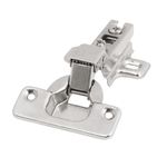 Bisagra Bidimensional Acero Canto Medio para Gabinete de 110°