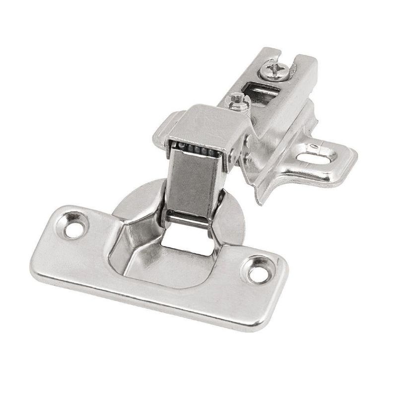 Bisagra Bidimensional Acero Canto Medio para Gabinete de 110°