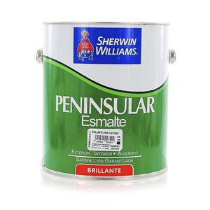 Esmalte Brillante Gris Plateado 1 Gal