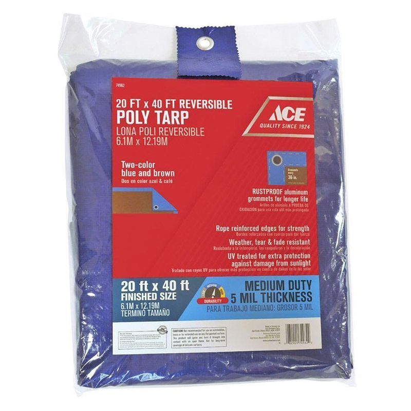 Lona De Polietileno De 20 X 40 Pies