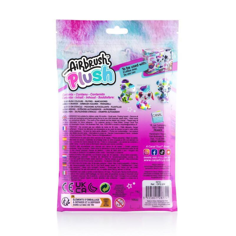 Paquete De Marcadores Airbrush Recargables 10 Unidades - Airbrush Plush