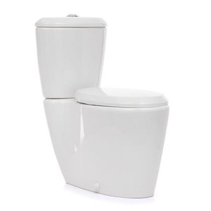 Sanitario Elemento Elongado Blanco 2 Pzas