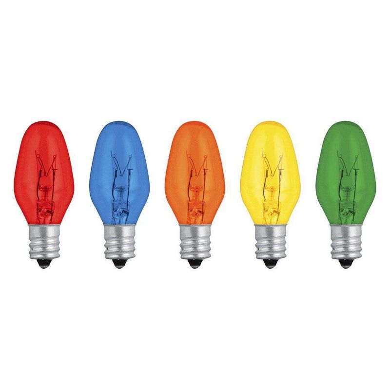 Focos incandescentes, base E12 - Volteck
