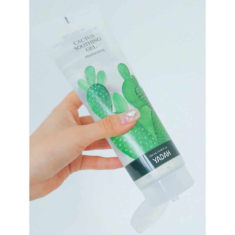 Gel Hidratante Y Calmante Con Extracto De Cactus 250 Ml - Yadah