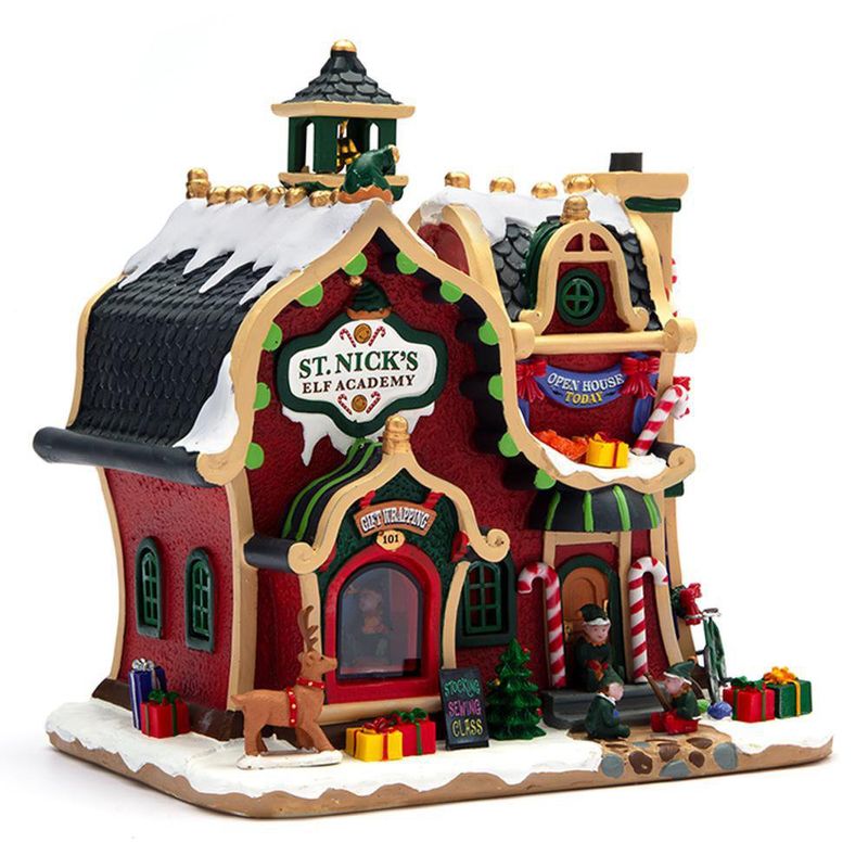 Figura Academia Para Duendes Para Villa Navideña - Lemax