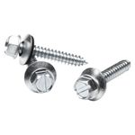 Set de 25 Tornillos Poltzer con Roldana 1/4 x 11 Plg