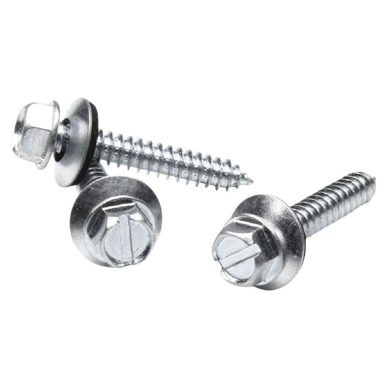 Set de 25 Tornillos Poltzer con Roldana 1/4 x 11 Plg