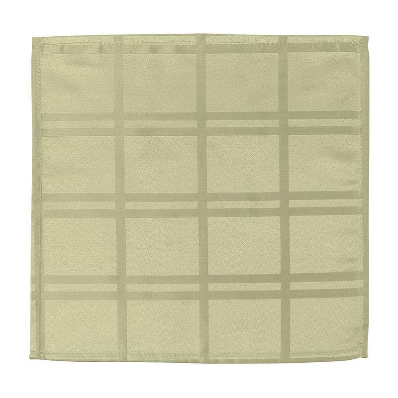 Set de 4 Servilletas con Relieve Verde de 40X40 Cm - Viva