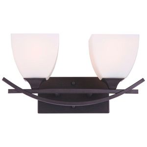 Lámpara De Pared Negra/Coffee 2Bombillosx60Wmax - Zlumini