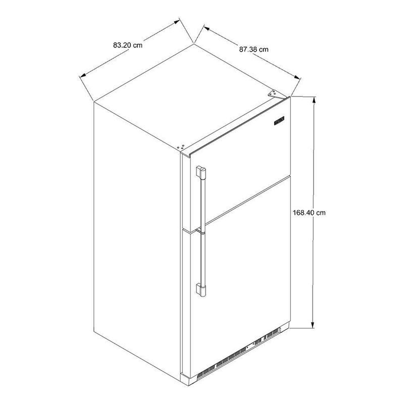 Refrigerador Top Mount Maytag de 22 Pies³ - Mt