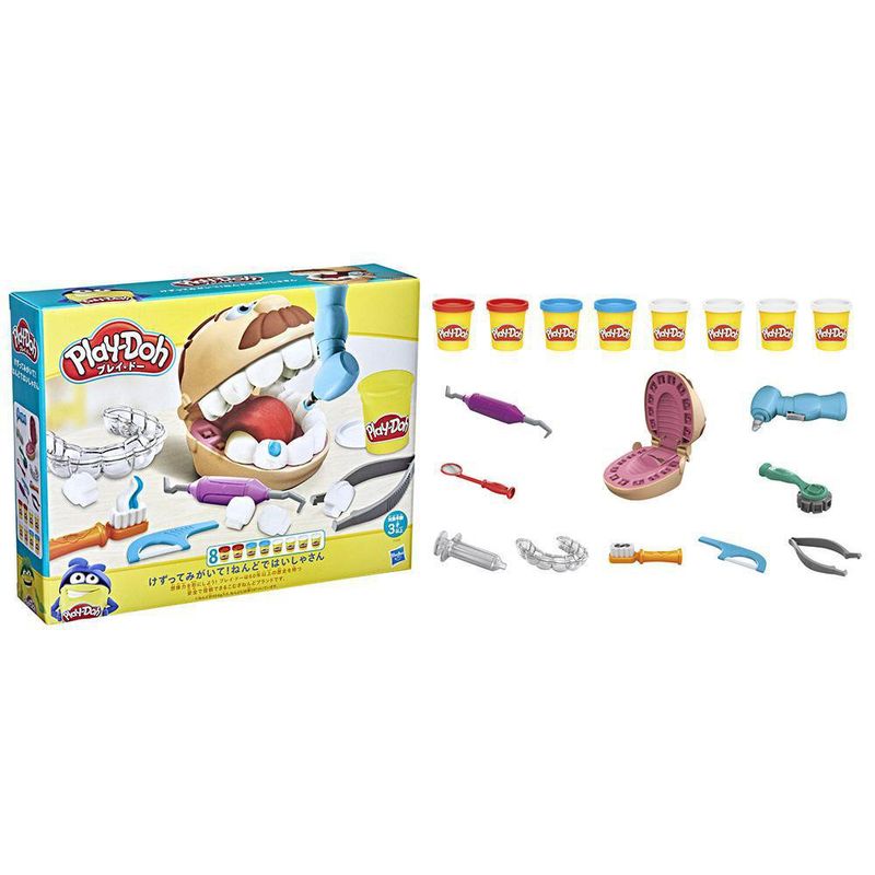 Juego De Plasticina El Dentista Bromista 8 Latas - Play Doh